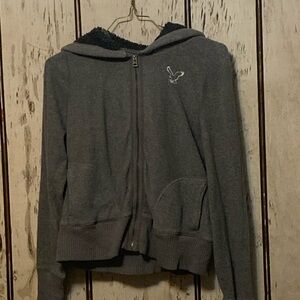 Womens American Eagle Zip up Sweatshirt